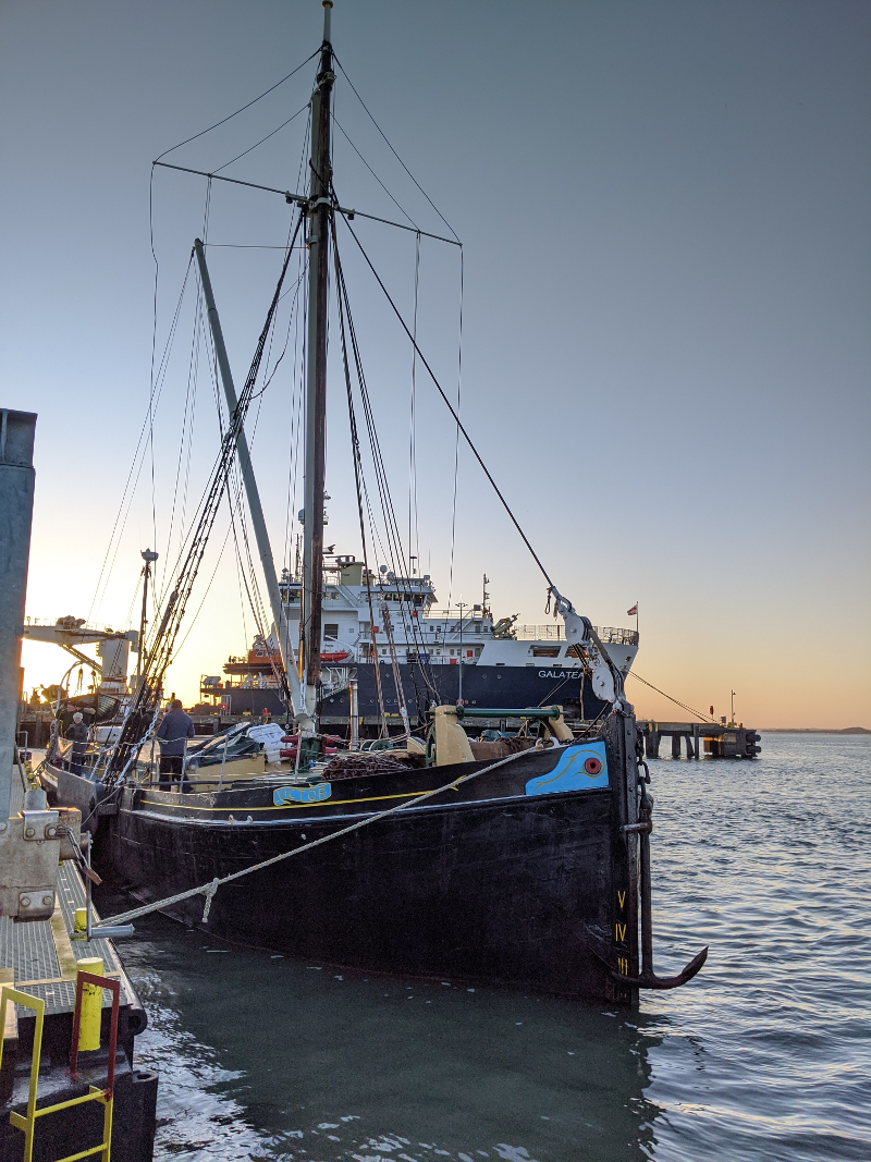 Sailing barge Victor